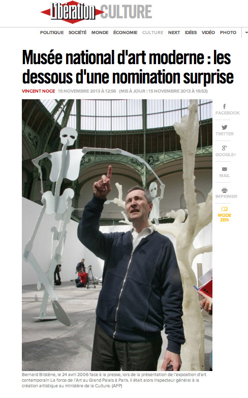 Copie d'écran de liberation.fr