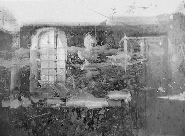Nir, Evron, "Dreyfus/Méliès" ("La dictée du bordereau", Star Film Company 206, 1899) 2014. Pigment inkjet print on archival paper. 18 x 24 cm.